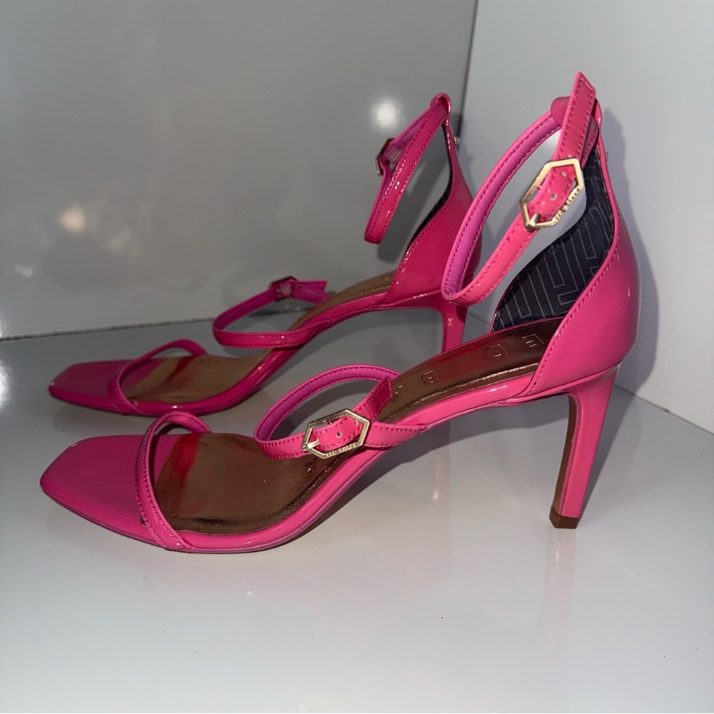 New No Box Ted Baker London Bright Pink Heels size 41 - Picture 2 of 5
